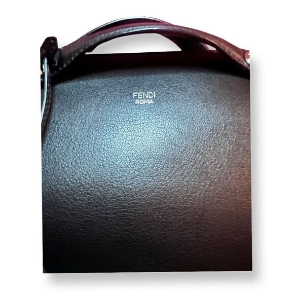 Fendi By The Way 2 Way Medium Bag with Floral Accents - Picture 5 of 13